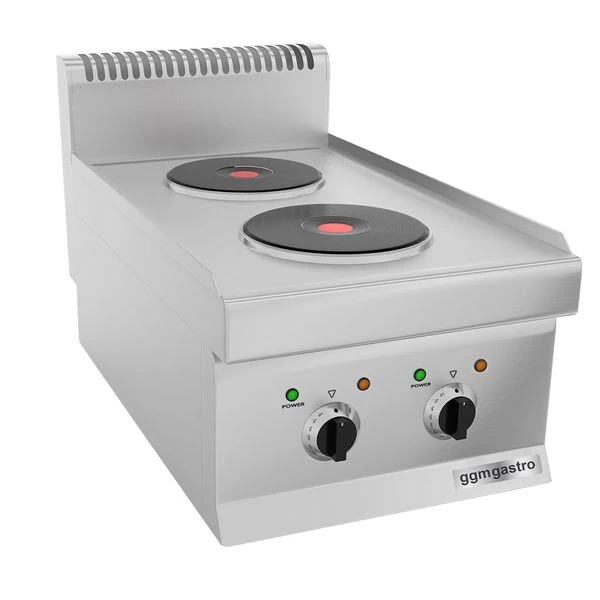 Elektroherd - 4 KW - 2 Platten Rund 2 Elektroherd - 4 KW - 2 Platten Rund – Bild 2