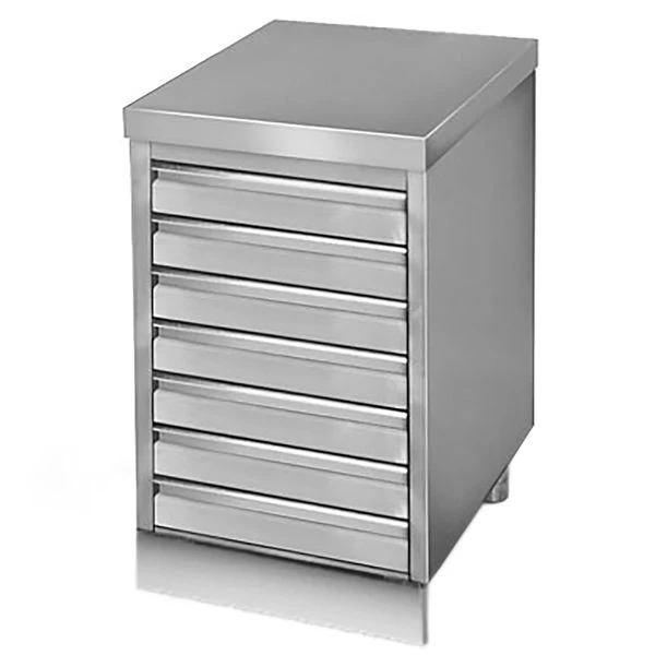 Edelstahlsockel - Länge: 700mm 3 Edelstahlsockel - Länge: 700mm – Bild 3