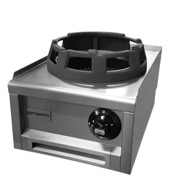 Wok-Gaskocher - 12 KW - 1 Brenner - Ø 285 Mm 5 Wok-Gaskocher - 12 KW - 1 Brenner - Ø 285 Mm -Küchen Verkauf gkoz250 09e6
