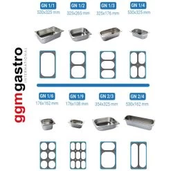 GN Behälter 1/1 - Tiefe 65 Mm -Küchen Verkauf gn behaelter neu c478 3