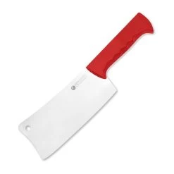 Hackbeil / Hackmesser - 26 Cm - Rot