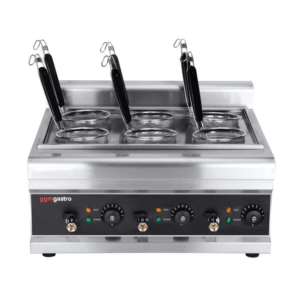 Nudelkocher - 3 KW - 6 Siebe 2 Nudelkocher - 3 KW - 6 Siebe – Bild 2